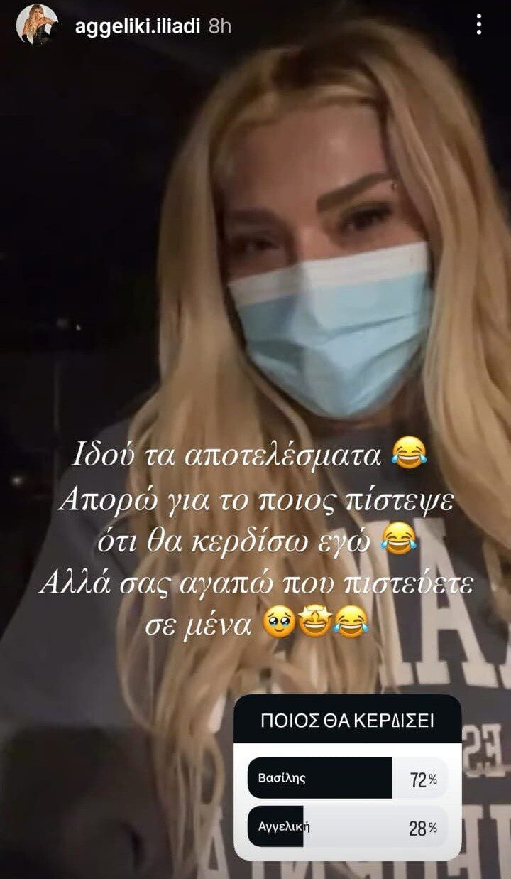 Η πλειονότητα των χρηστών πίστεψε ότι νικητής θα αναδειχθεί ο μικρός Βασίλης. Η ίδια η τραγουδίστρια μάλιστα αστειεύτηκε λέγοντας ότι δεν περίμενε πως θα βρεθούν αρκετοί να ψηφίσουν εκείνη.