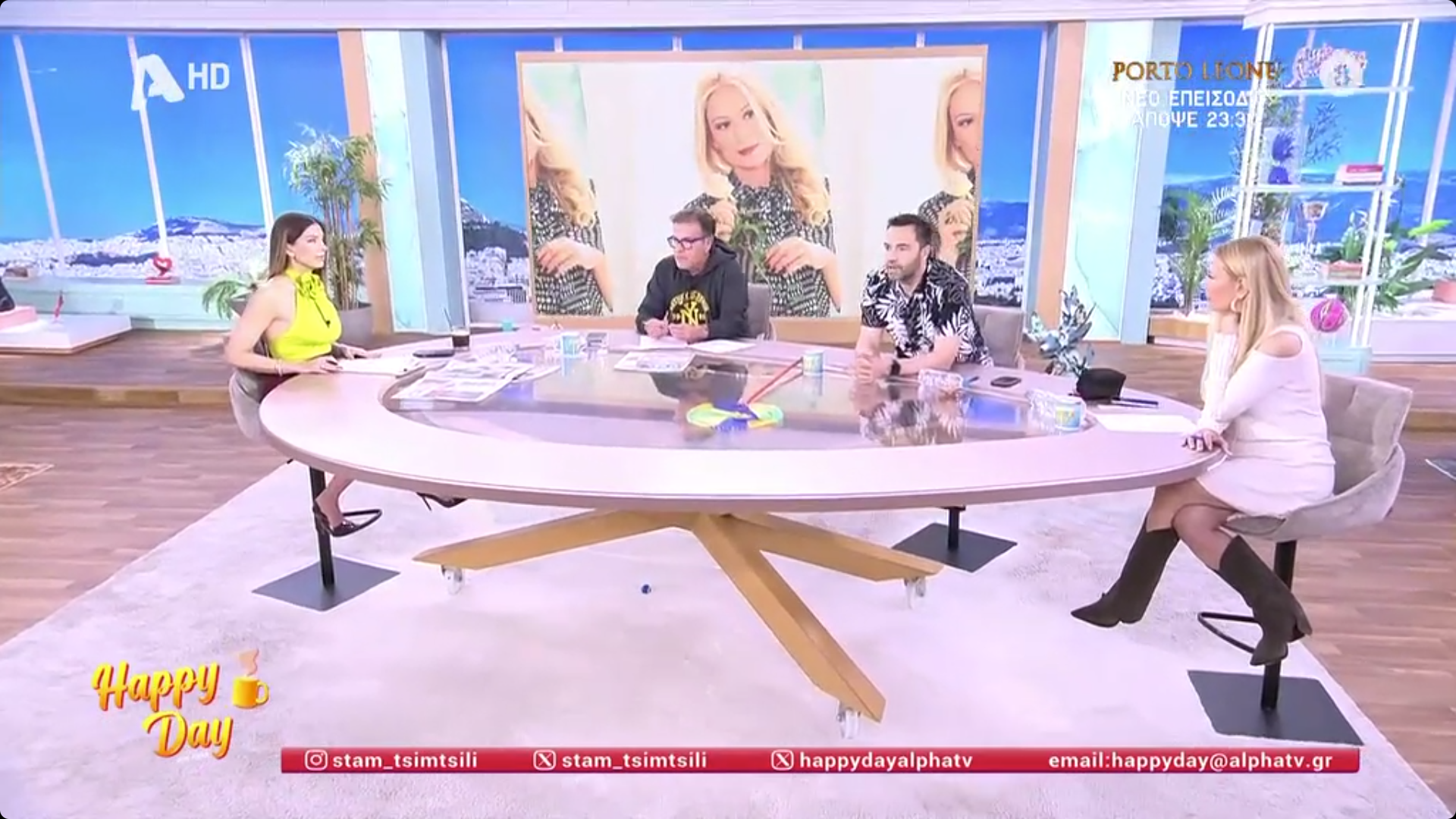 Έντονη αντιπαράθεση προκάλεσαν στο «Happy Day» οι δηλώσεις της Μαρίας Μπακοδήμου για τους 50άρηδες ανύπαντρους άντρες, με τον Δημήτρη Παπανώτα και τον Κώστα Φραγκολιά να αντιδρούν έντονα.