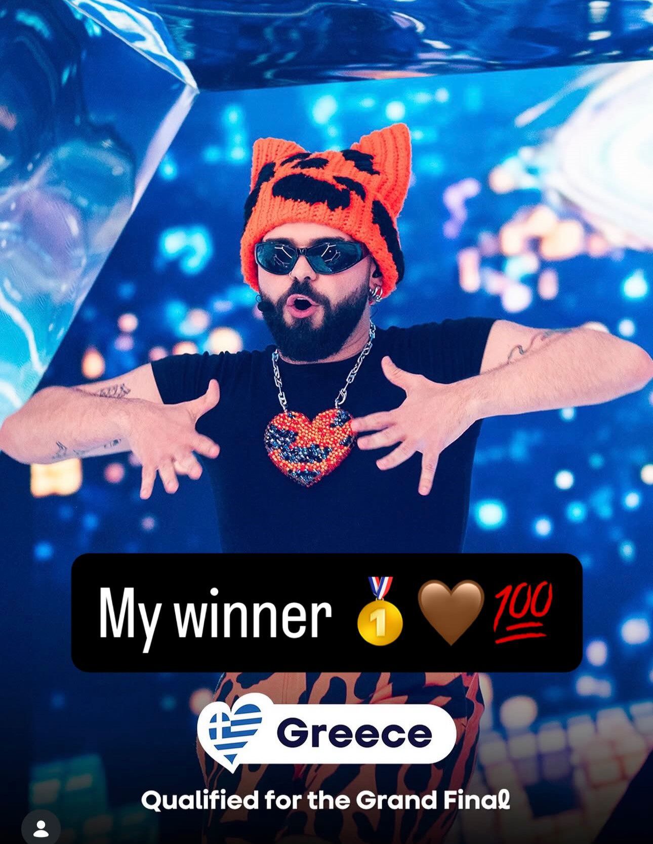 Ο Γιάννης Αντετοκούνμπο αποθέωσε τον Ακύλα μετά τη Eurovision 2026, χαρακτηρίζοντάς τον «My winner» σε ανάρτησή του στα social media.