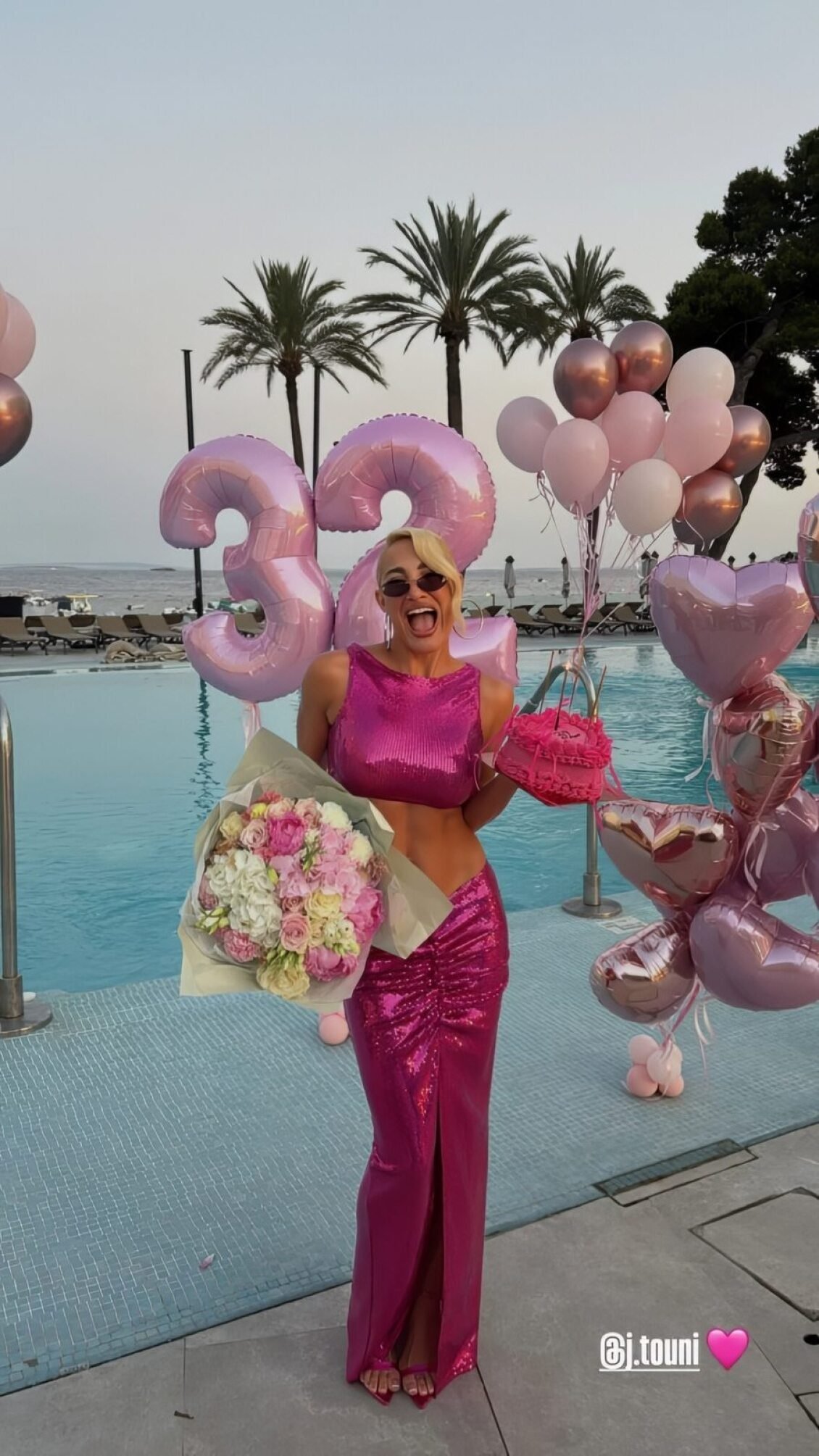 Ιωάννα Τούνη: Ξεφάντωσε στην Ίμπιζα