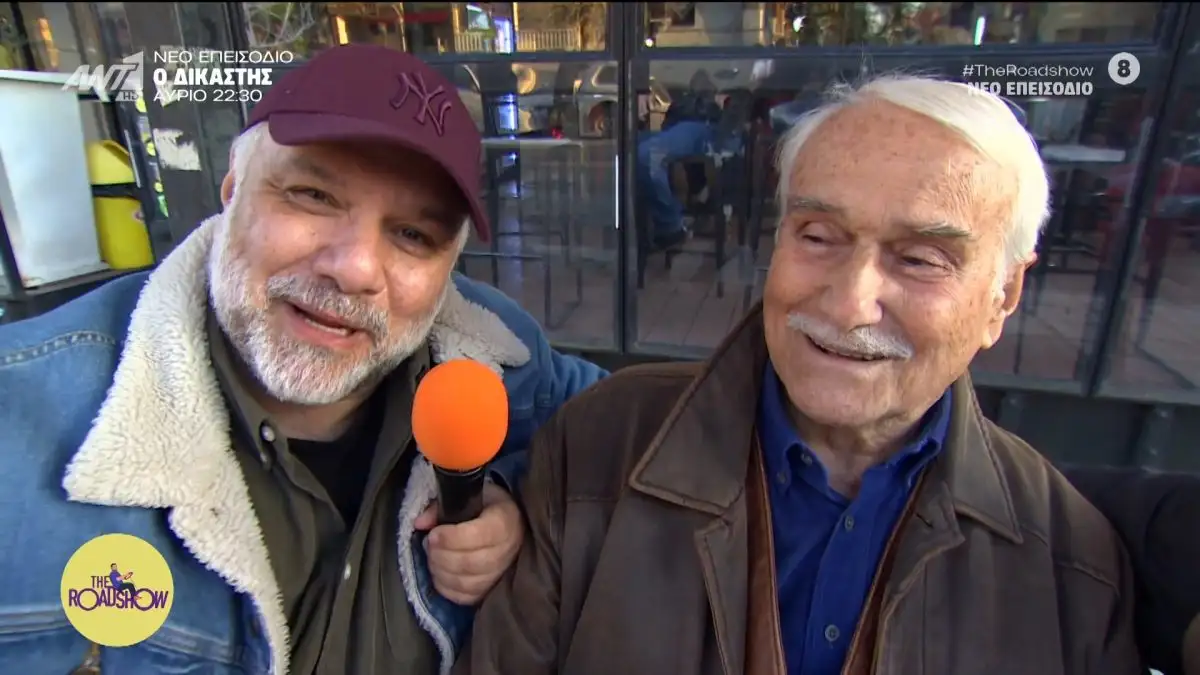 Σε ένα ιδιαίτερα συγκινητικό επεισόδιο του The Roadshow, ο Γρηγόρης Αρναούτογλου επέστρεψε στη Θεσσαλονίκη και συνάντησε τον πατέρα του