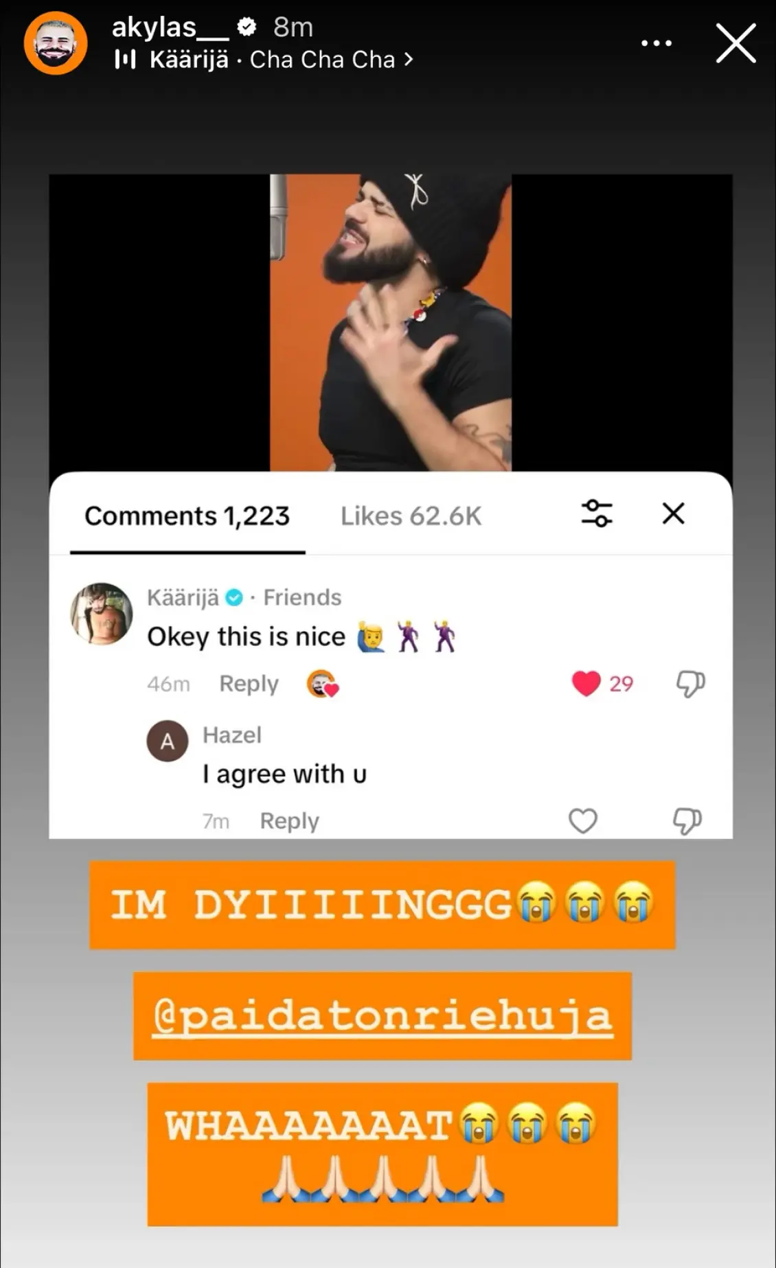 Το ενδιαφέρον για το «Ferto» δεν περιορίστηκε στα ελληνικά σύνορα. Πολύ γρήγορα, το τραγούδι και το όνομα του Akylas άρχισαν να εμφανίζονται σε διεθνή sites και πλατφόρμες που παρακολουθούν στενά τις εξελίξεις γύρω από τη Eurovision και τις εθνικές επιλογές.